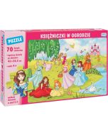 Puzzle 70 Księżniczki w ogrodzie