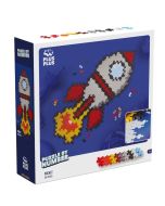 Klocki Plus-Plus Puzzle By Numbers Rakieta 500el
