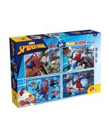Puzzle podłogowe dwustronne Maxi 4x48 Spiderman