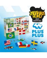 Klocki Plus-Plus Naucz się budować flagi świata