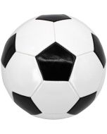 Piłka nożna biedronka biało-czarna R.5