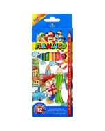 Kredki Junior sześciokątne 12 kolorów