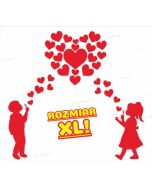 Dekoracje okolicznościowe - Dzieci i serca 02 35el