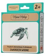 Puzzle 4-elementowe Zwierzęta wodne