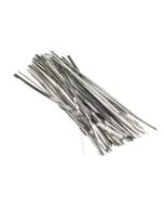 Druciki w plastiku srebrne 18cm 50szt