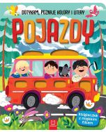 Pojazdy. Dotykam, poznaję kolory i litery