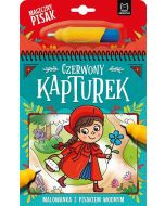 Czerwony Kapturek. Malowanka z pisakiem wodnym