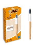 Długopis 4 Colours Wood Style mix AST (12szt)