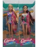 Lalka z deską do serfowania