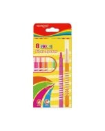 Flamastry Fiber Marker neon 8 kolorów