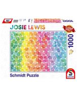Puzzle 1000 Josie Lewis, Kolorowe trójkąty