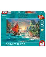 Puzzle 1000 Thomas Kinkade, Vaiana: Skarb oceanu