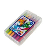 Flamastry pędzelkowe 12 kolorów