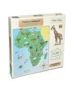 Puzzle edukacyjne Afryka 120el