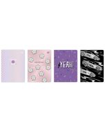 Zeszyt A5/32K kolorowa trzylinia Metallic (10szt)