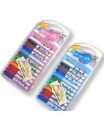 Mazaki dmuchane 12 kolorów + szablon MIX