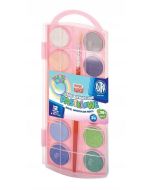 Farby akwarelowe pastel 12 kolorów ASTRA