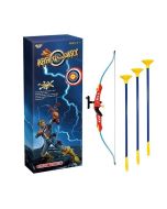 Łuk ze strzałami na przyssawkę