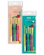 Pędzelki akrylowe 5szt BB Kids
