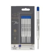 Wkłady do długopisów Quinkflow niebieskie M 10szt