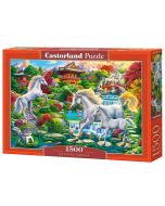 Puzzle 1500 Unicorn Garden CASTOR