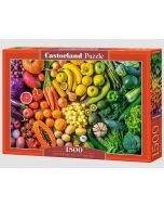 Puzzle 1500 Rainbow of Vitamins CASTOR