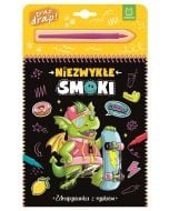 Niezwykłe smoki. Zdrapywanka z rysikiem