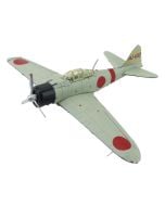 Puzzle Metalowe Model 3D - Samolot Mitsubishi A6M