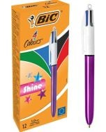 Długopis 4 Colours Shine Purple (12szt)