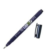 Flamaster brush pen Fudenosuke czarny tw 1 (6szt)
