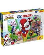 Puzzle dwustronne PLUS Spidey Let's Challenge