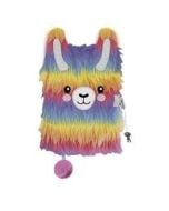 Pamiętnik z kłódką A5/96K włochacz Lama