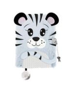 Pamiętnik z kłódką A5/96K włochacz Tygrys