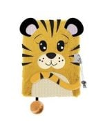 Pamiętnik z kłódką A5/96K włochacz Tygrys