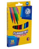 Flamastry okrągłe CX 10 kolorów ASTRA