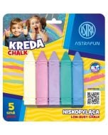 Kreda Jumbo kwadratowa Fun 5szt ASTRA