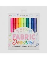 Flamastry do tkanin 12 kolorów