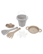 Biszkoptowa Chmurka Zamek zestaw do piasku 6el