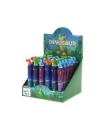 Długopis wielokolorowy z dinozaurem 15cm (36szt)