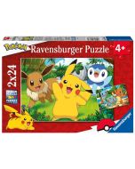 Puzzle dla dzieci 2x24 Pokemon