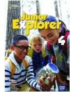 Język angielski SP 4 Junior Explorer neon Ćw.