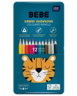 Kredki ołówkowe 12 kolorów BB Boys