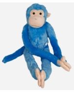 Małpa niebieska na rzepy 85cm