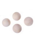 Koraliki drewniane kulki 40mm 4szt