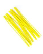 Druciki kreatywne żółte 30cm 25szt