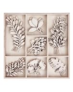 Gałązki drewniane 35szt