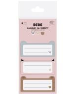 Naklejki na zeszyt BB Friend Girl 9szt