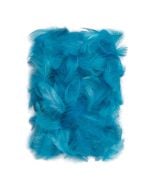 Piórka turkusowe 5-12cm 10g