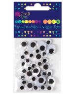 Ruchome oczka owalne 36szt mix