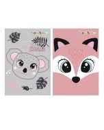 Notes A6/50K kratka mix dziewczęcy (10szt) BAMBINO